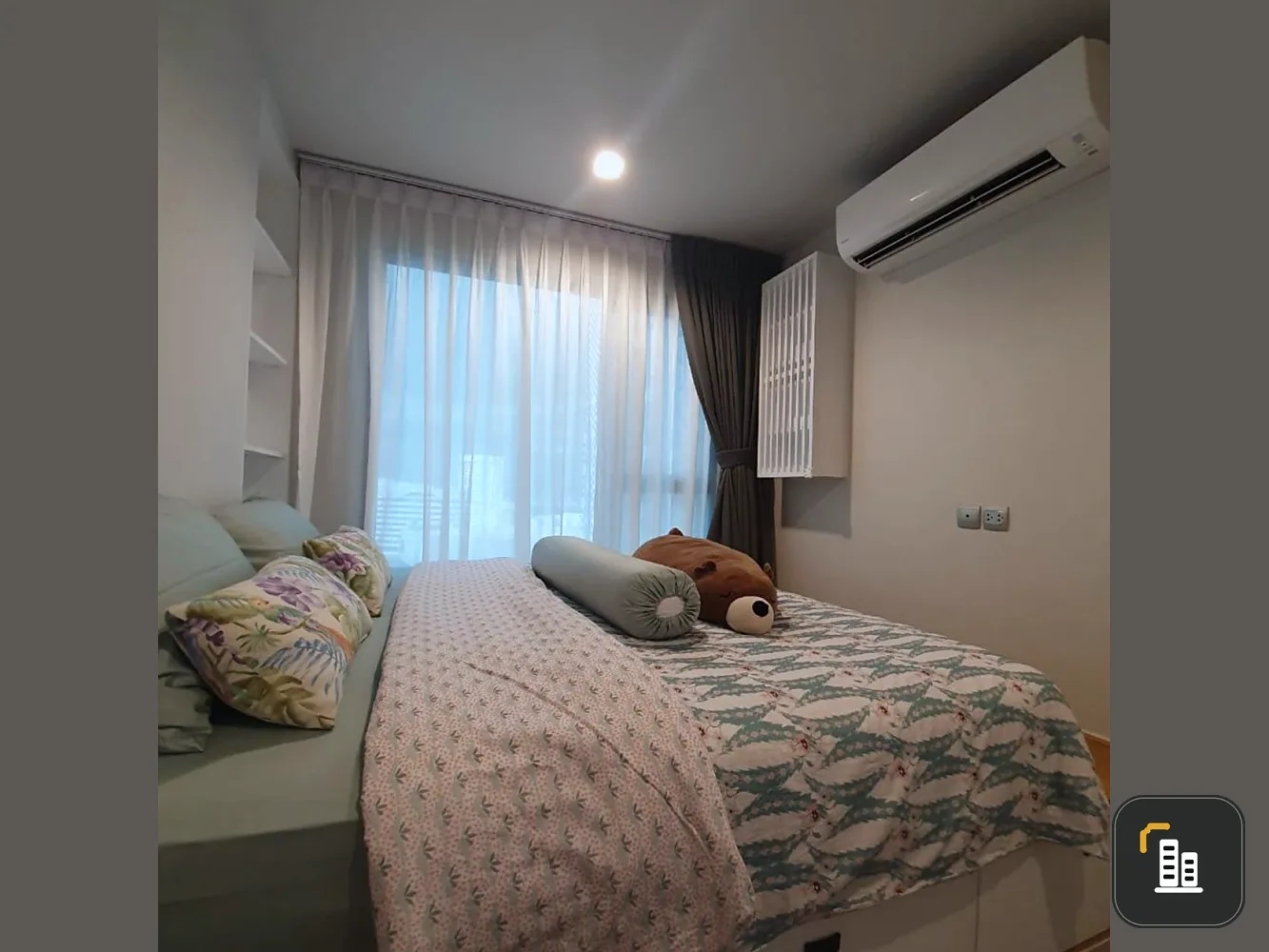 Condo for sale, Life Ladprao, complete with furniture and electrical appliances, ready to move in, book now!!