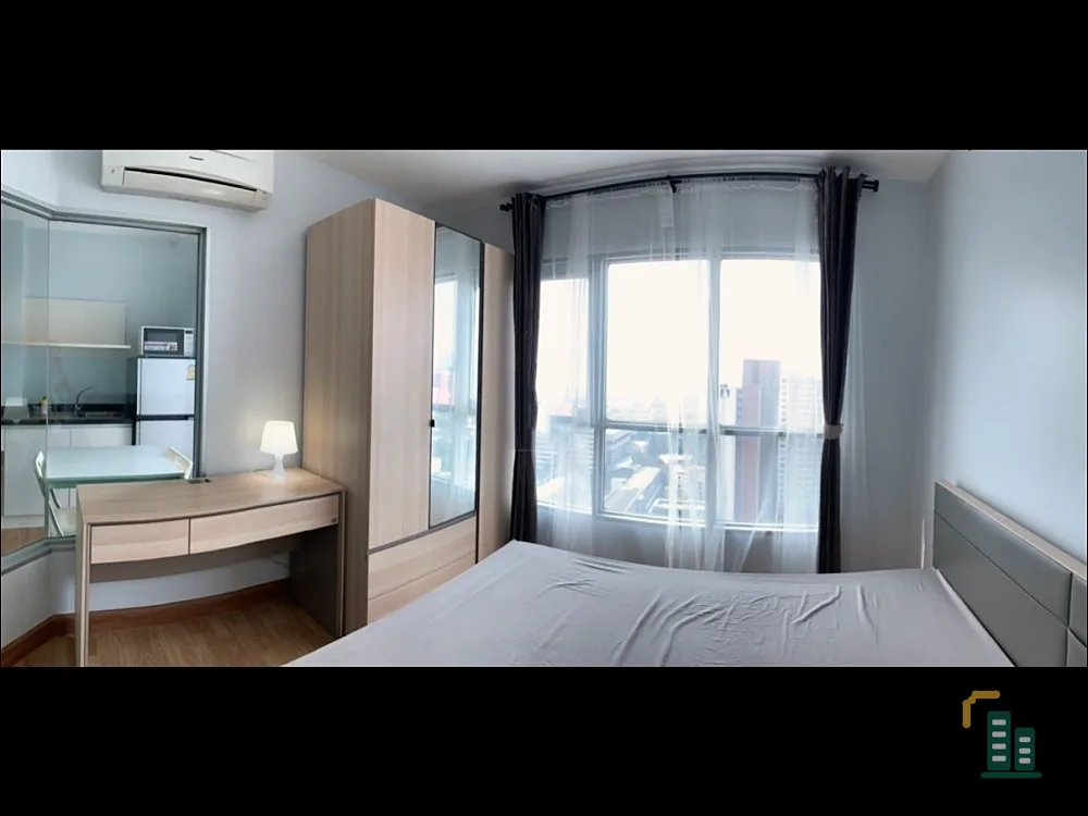 For rent!! Aspire Rama 4, 28th floor, Building A, beautiful room, fully furnished, ready to move in. Don't miss it!!