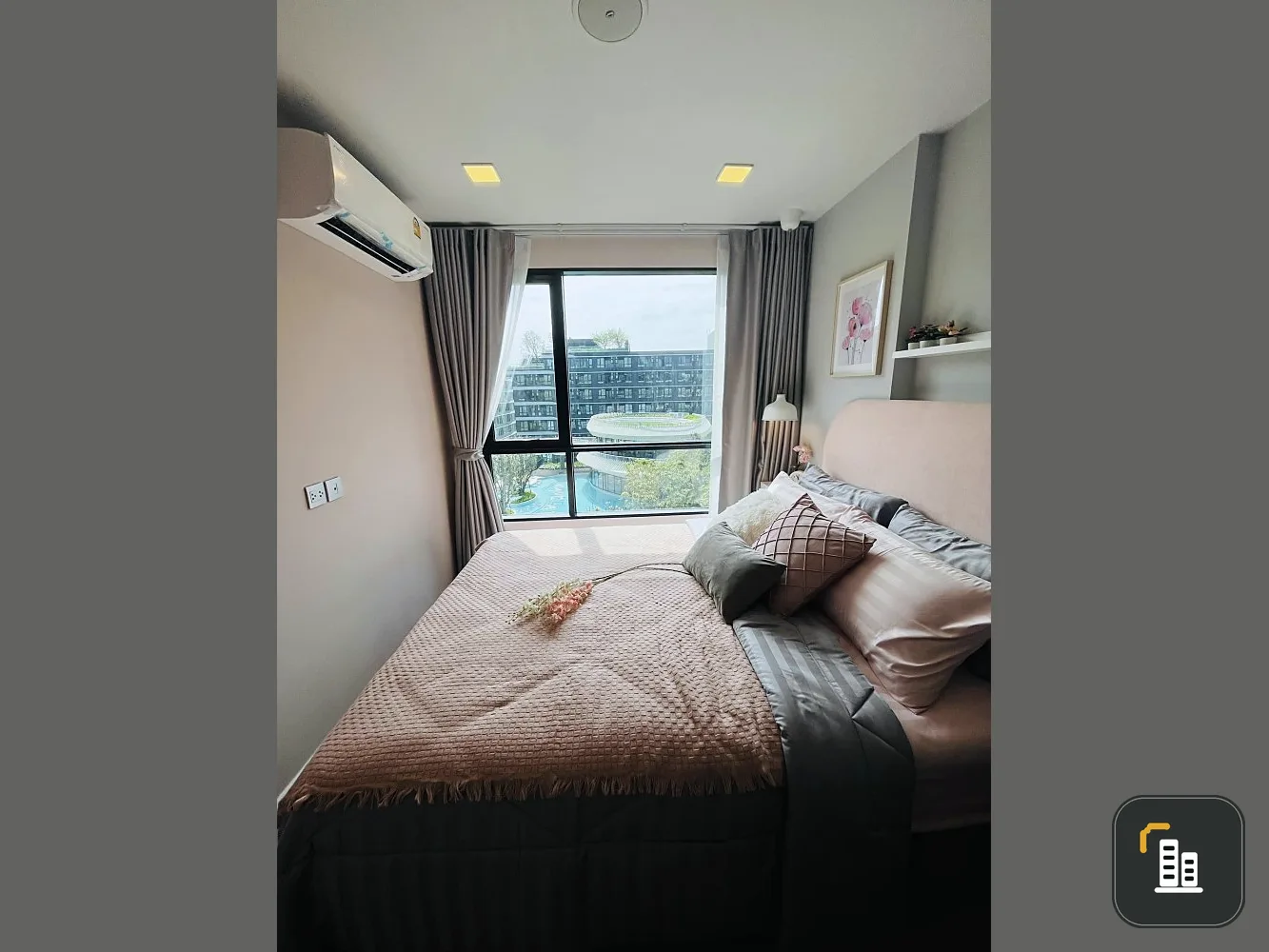 Quick booking for rent, Cave Eva Condo, 6th floor, pool view, most beautiful room fully decorated first come first serve