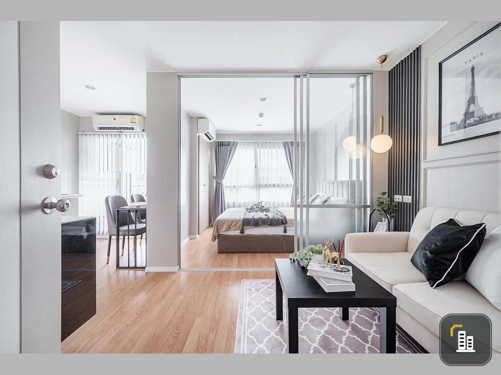 Urgent sale!! Condo Lumpini Ville On Nut 46, 8th floor, Building C2, fully furnished, ready to move in. Hurry up to reserve it!!