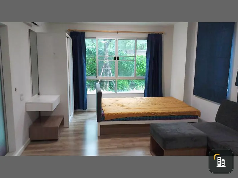 For Rent D Condo Campus Rangsit Phase 2 Room number : /234 Nice view corner room Building : B Floor : 1 sqm.: 31