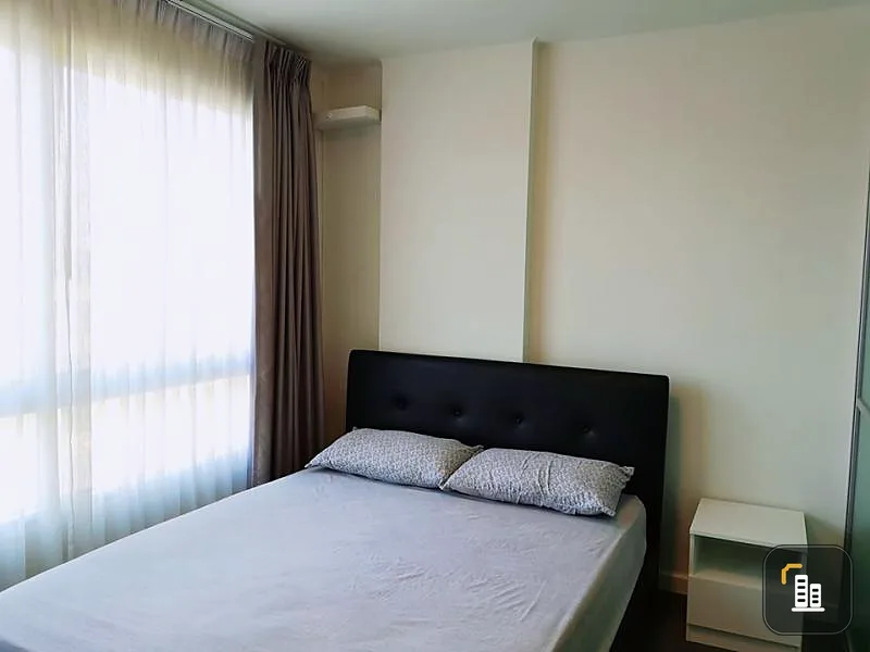 For rent, D Condo Campus Rangsit, near Thammasat University, Bangkok University, Phase 1, Building D, 8th floor, 30 sqm., very nice room