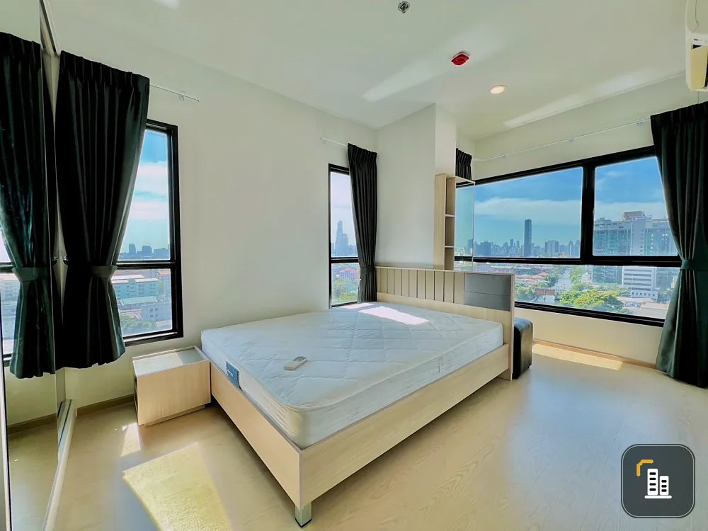 Condo for sale, rent, The Tree Sukhumvit 71-Ekkamai, city view, corner room, fully furnished.