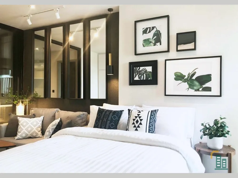 Sale, rent, Rhythm Ekkamai condo, high floor, north, fully furnished, ready to move in, central, book now