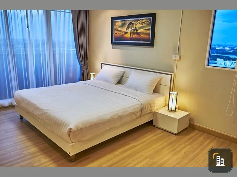 Msociety Muang Thong condominium for sale, beautiful room, good view, 2 bedrooms, fully furnished, very good atmosphere, book now.
