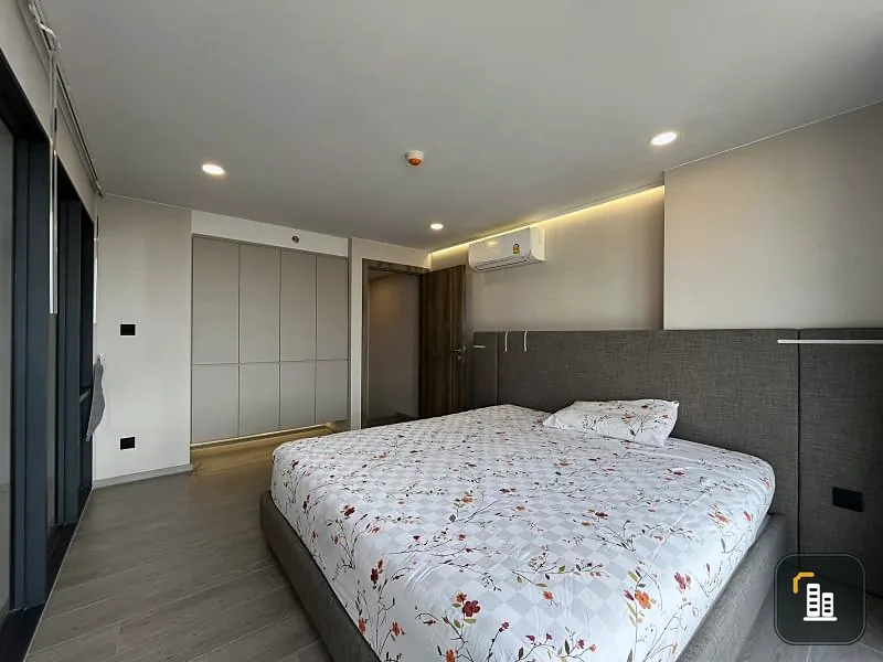 Condo for sale, Cooper Siam, beautiful room, fully furnished, built-in, good atmosphere, complete facilities