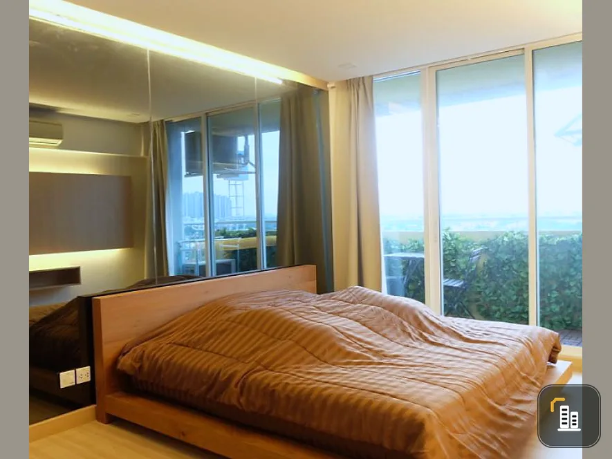 Selling M Society, Muang Thong Thani, decorated in a minimalist style, 2 bedrooms, fully furnished, very livable, hurry up to be the owner