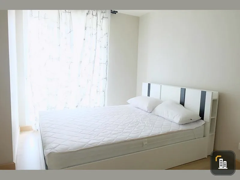For rent, M Society, Muang Thong Thani, beautiful room, 2 bedrooms, fully furnished, good atmosphere, hurry up, don't miss it.
