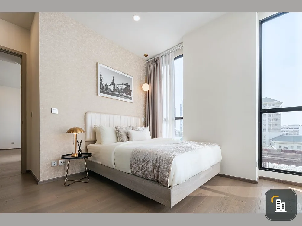 For rent!! Condo Park Origin Phayathai, 27th floor, new condo on Phayathai Road, near the BTS, hurry and book now!!