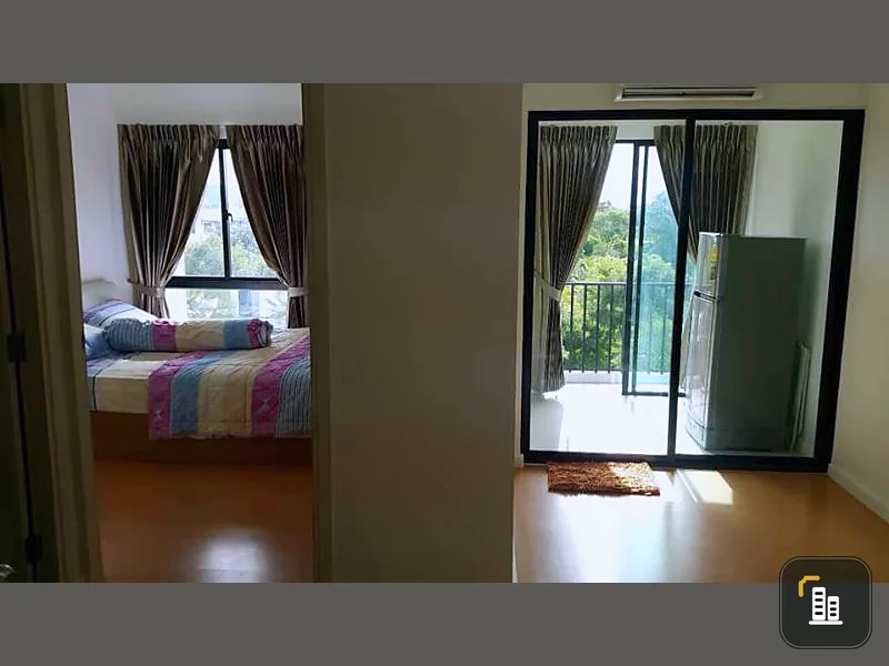 Selling Icon Do Ngamwongwan, 1 bedroom, Building A, 4th floor, pool view, fully furnished, the price is attractive.