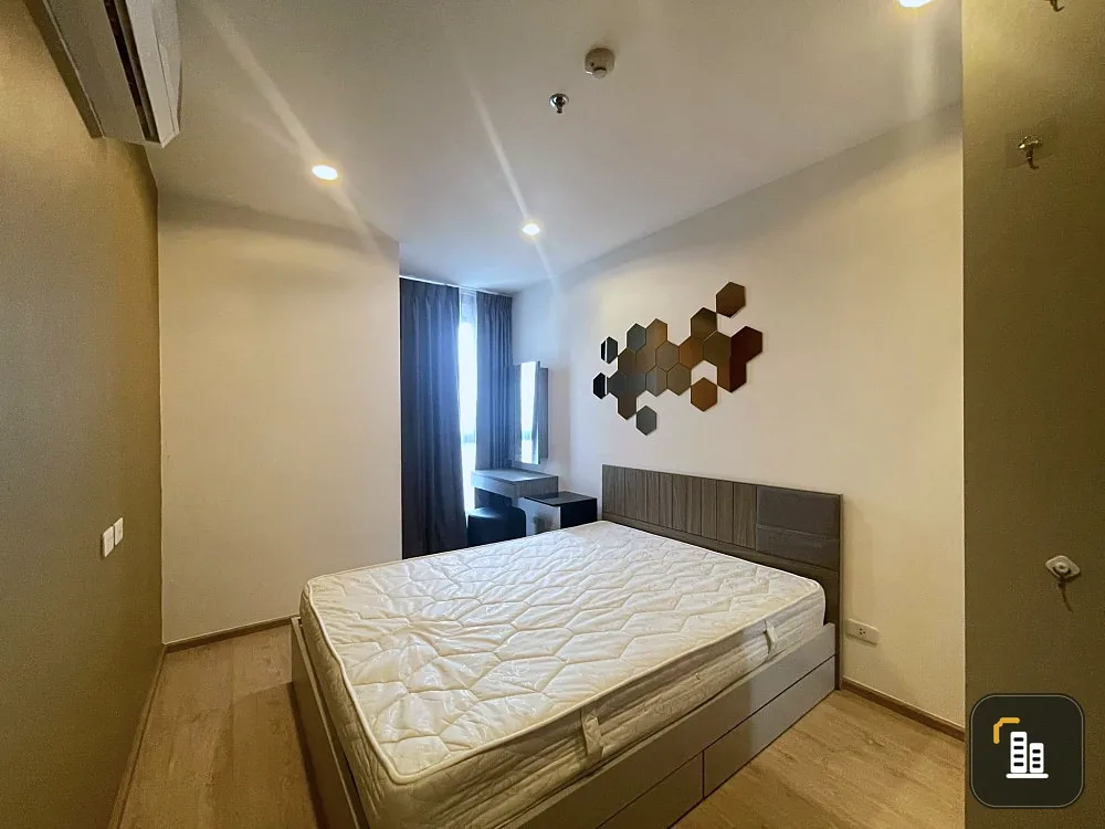 Sell, rent, Ideo Wutthakat, high floor, clear view, comfortable leather sofa Big screen TV. Satisfied. can't miss