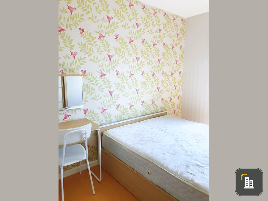 Condo for sale, ICondo Ngamwongwan, 3rd floor, large room, fully furnished, ready to move in