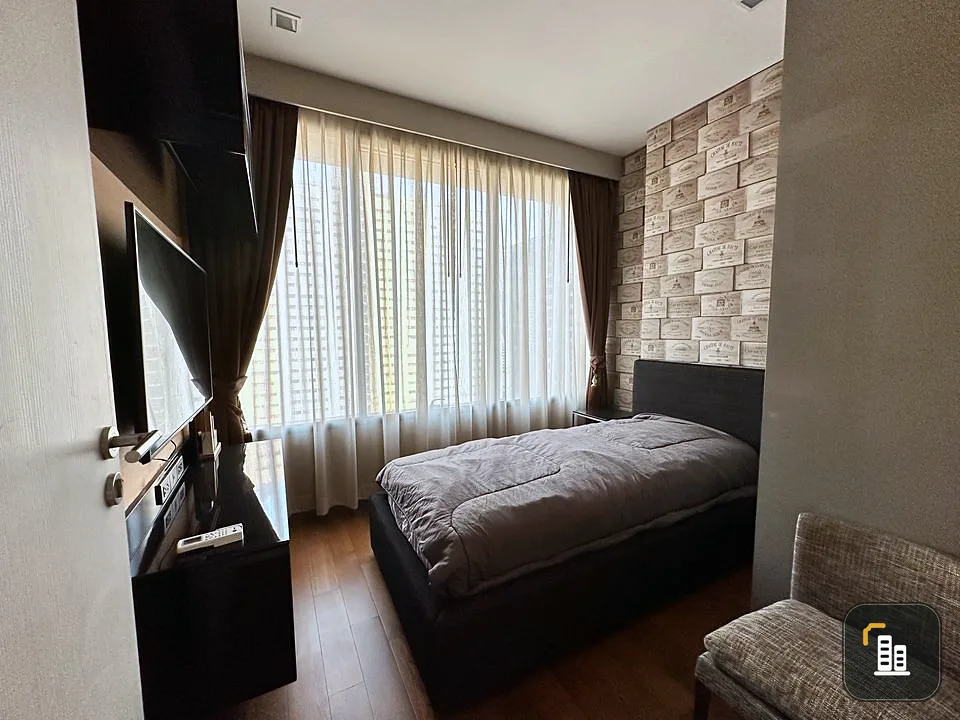 Condo for rent, M Silom, nice room, 22nd floor, beautiful view, complete with facilities, book now.