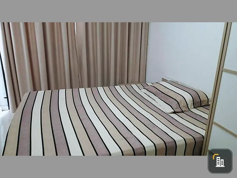 For rent, Icon Do Ngamwongwan, first floor, 2 bedrooms, 2 bathrooms, corner room, private garden atmosphere, fully furnished, electrical appliances