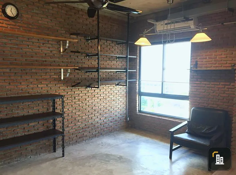 Selling i Condo Ngamwongwan, 48 sqm., 8th floor, decorated in loft style style, 2 bedrooms, 2 bathrooms, decorated like this, don't miss it!