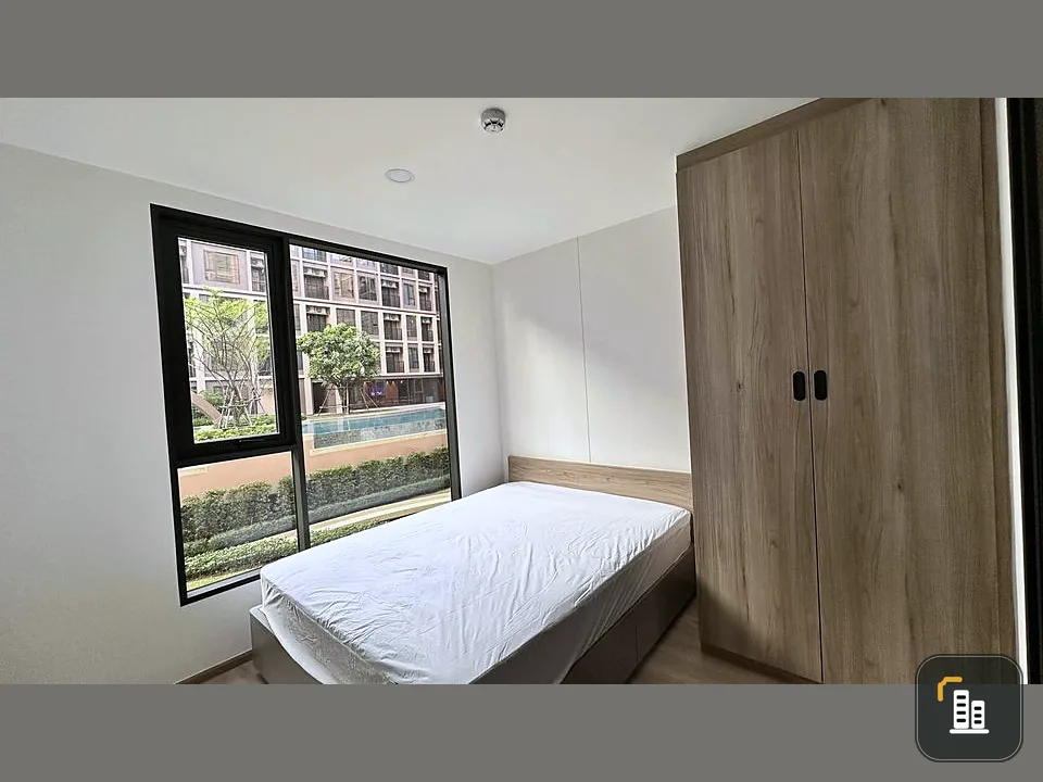 For rent, Wonder Kaset, pool view, fully furnished, ready facilities Only one bag can go in.