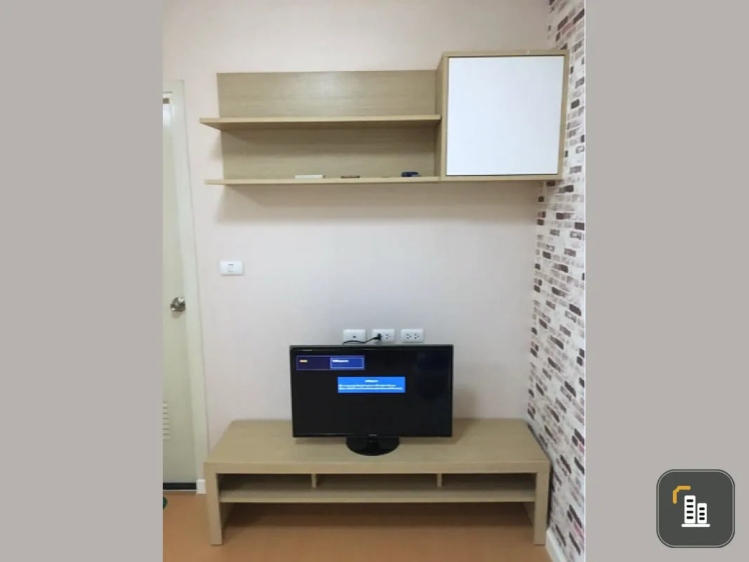 Condo for sale, ready to move in, ICondo Ngamwongwan, convenient transportation near the government center and facilities are ready