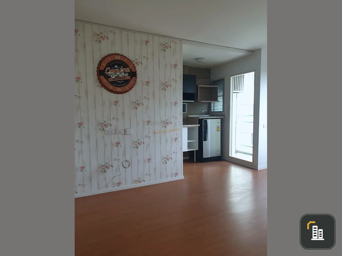 Condo for sale, Lumpini Township, Rangsit, Khlong 1, 3rd floor, corner room, peaceful, beautiful room, good condition, reserve the owner now.