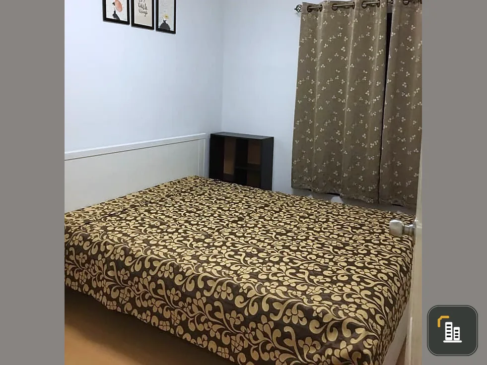 Selling i Condo Ngamwongwan, beautiful room, fully furnished, at a friendly price. Plus you get a beautiful garden view. If interested, hurry up