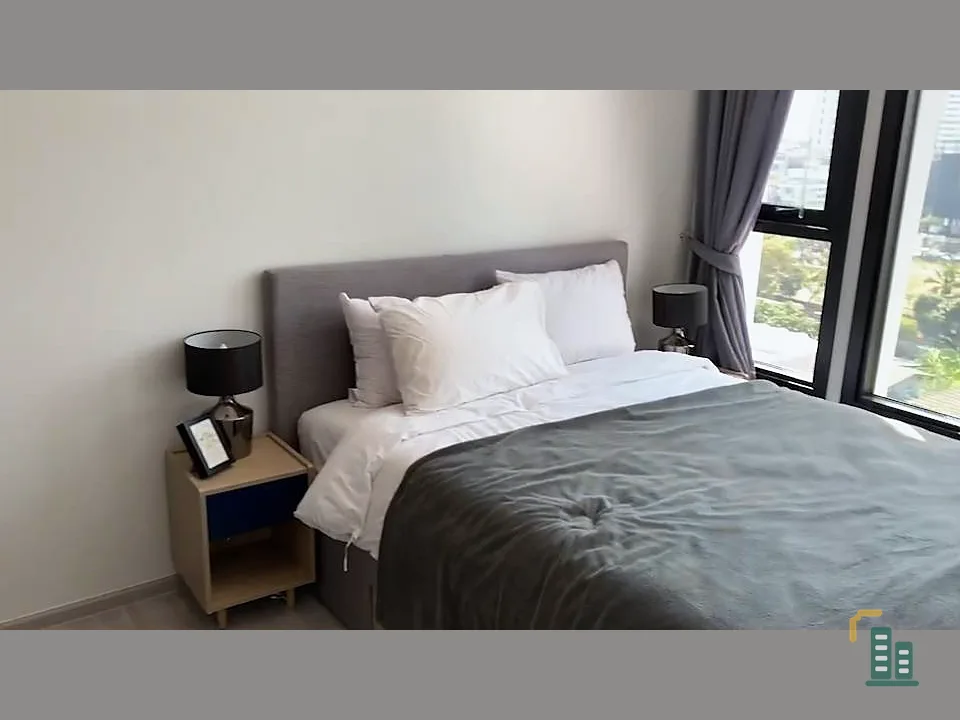 Condo for rent, XT Ekkamai, fully furnished, beautiful room, ready to move in. Don't wait, hurry up.
