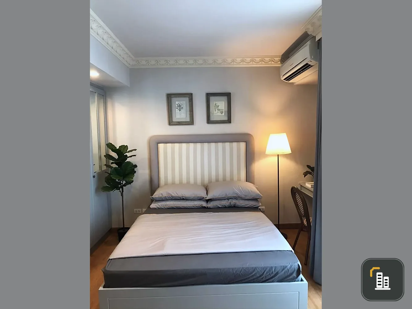 For sale, rent, The Editor Saphan Khwai, studio room, beautiful decoration, full furniture, ready to move in.