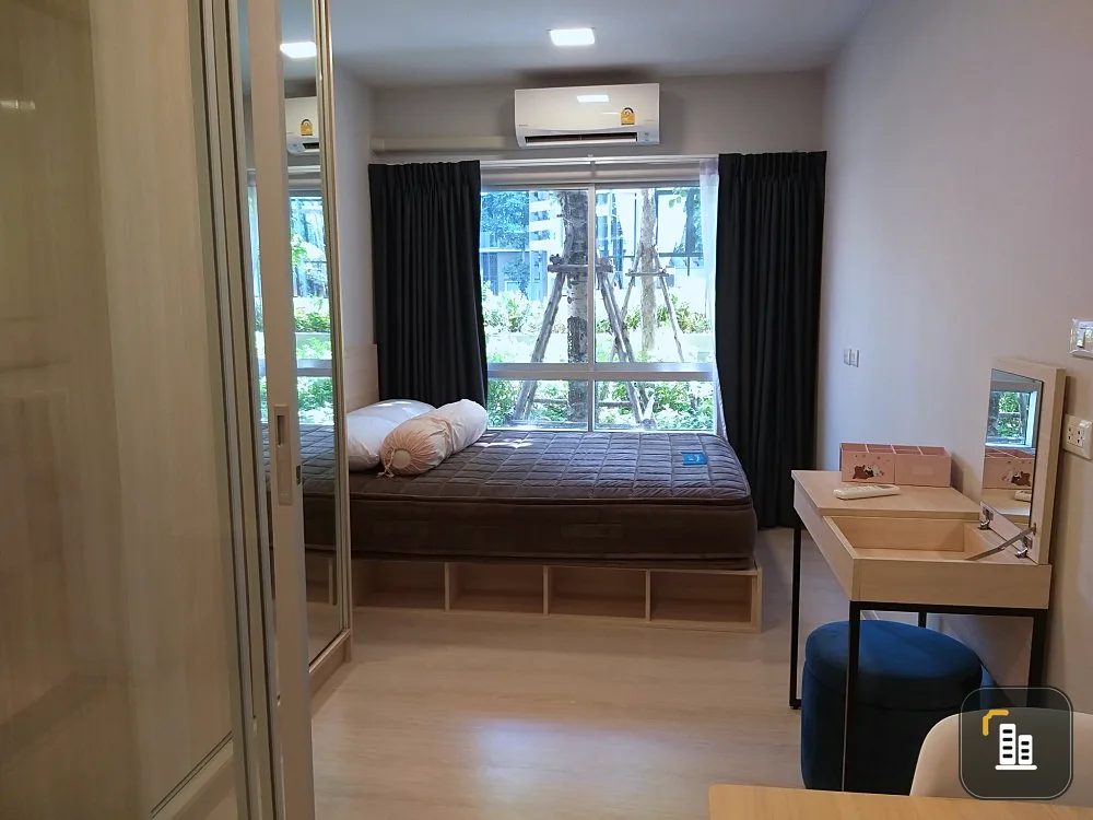 Condo for rent, Plum Condo Rangsit Alive Phase 2, ready to move in room Fully furnished Can carry the bag and move in