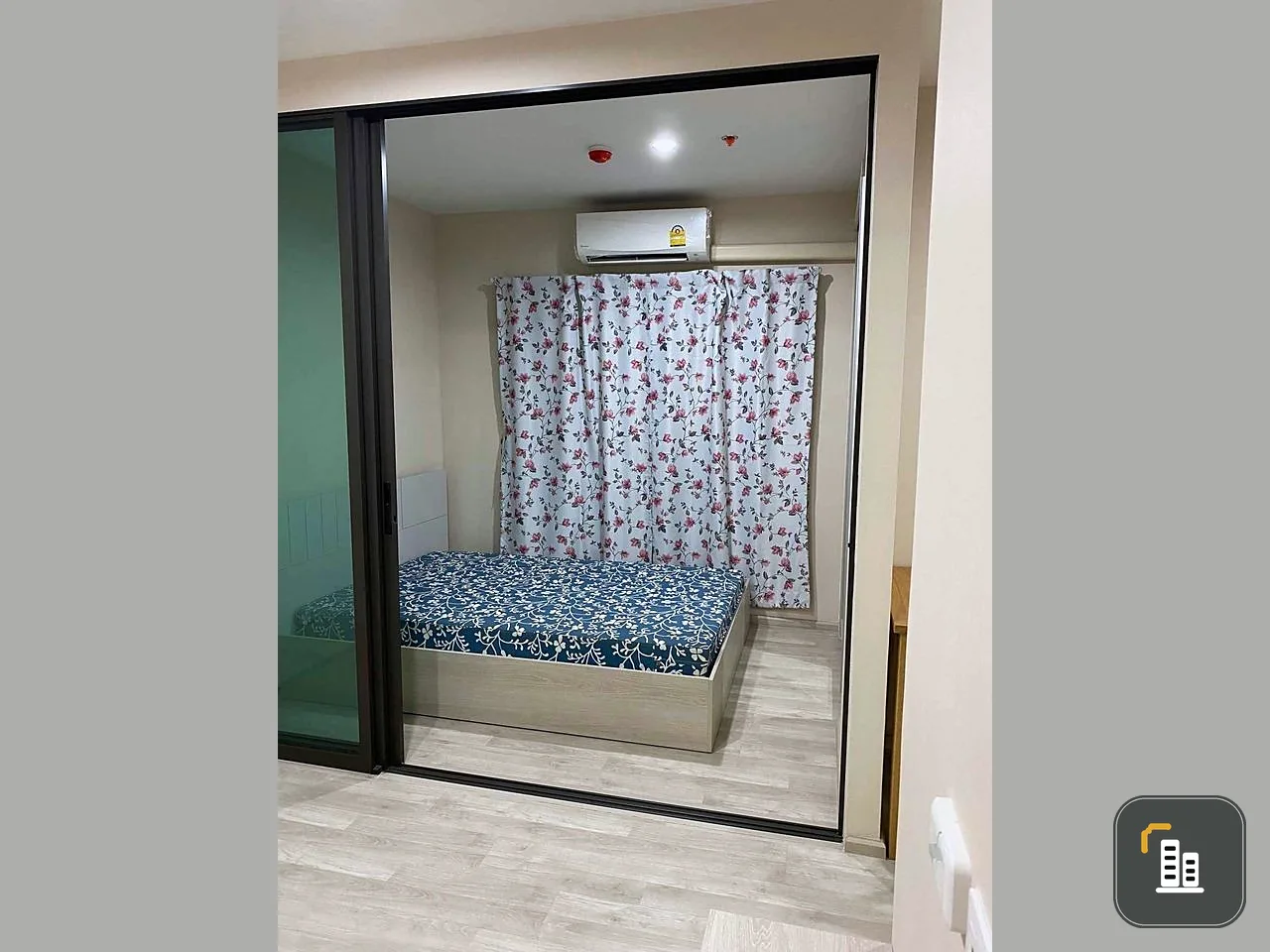 Condo for sale, The Privacy Rama 9, partitioned room The common area is full. Hurry up and move in.