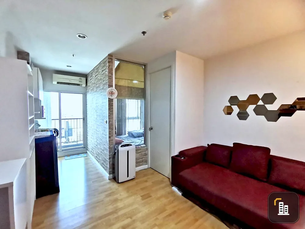 Sell The Parkland Ngamwongwan-Khae Rai Fully furnished room built-in ready There are no tall buildings nearby to block the view.