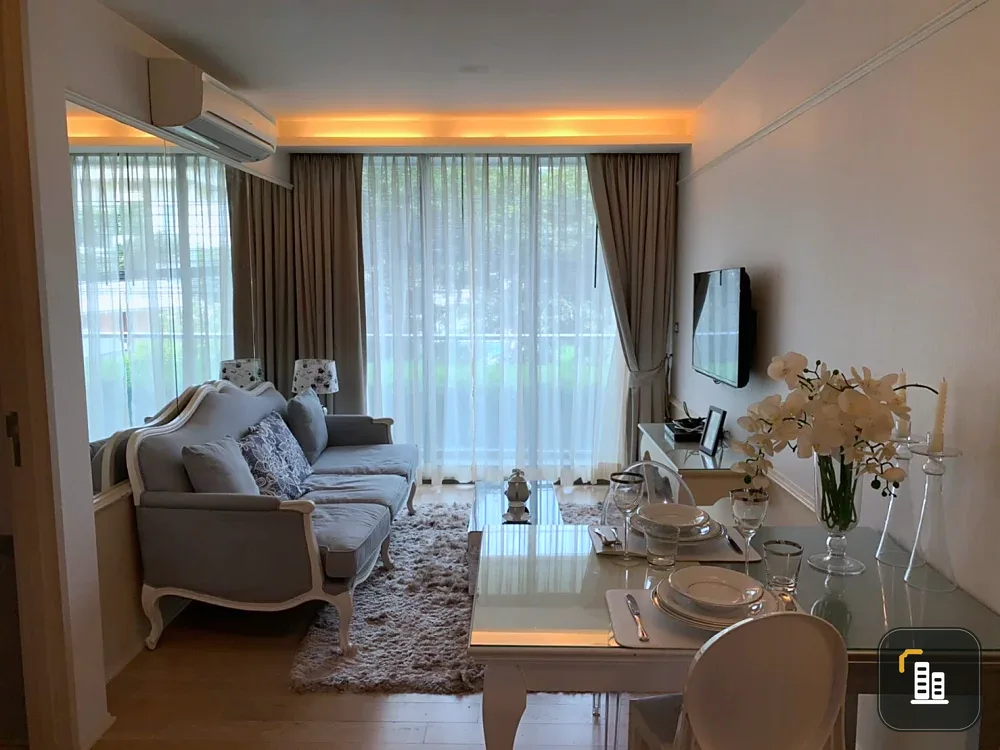 Condo for rent, Via 49, spacious room. modern style With complete set of electrical appliances. Hurry up to reserve now.