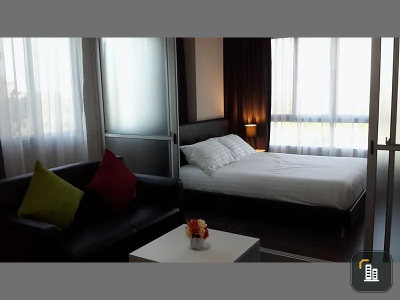 Hurry up. Beautiful room, decorated to be very livable, neat, looks classy for rent, D Condo Rangsit