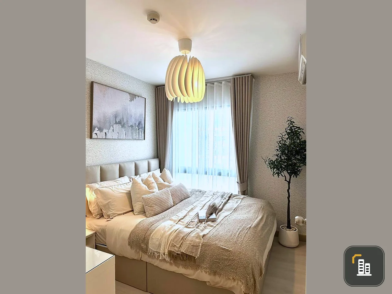 Sell I condo, Sukhumvit 105, garden view room, comfortable plus well decorated ready to move in If you miss it, you will regret it. Hurry up to reserv