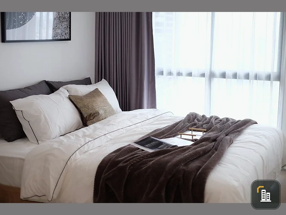 Sell Knightsbridge Prime Sathorn, beautiful room, decorated in Scandinavian Gold style, very nice, book now, don't miss it.