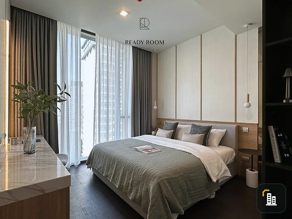 For rent, LAVIC Sukhumvit 57, beautifully decorated room. Looks very nice Good like this. You can't reserve it anymore.