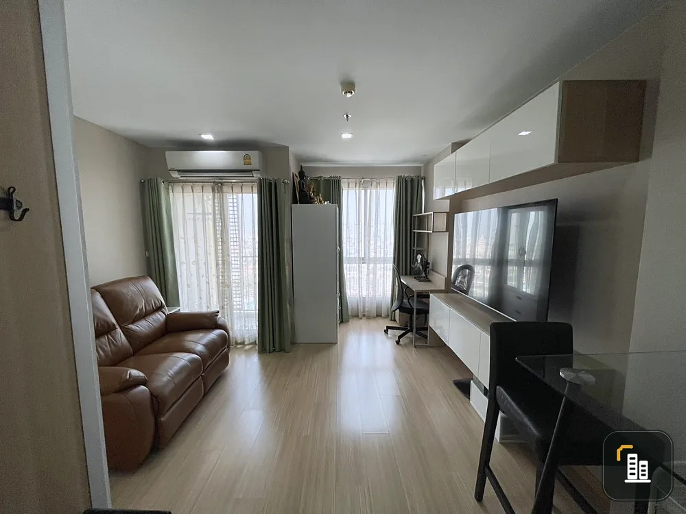 Urgent sale, Condo Casa Ratchada-Ratchaphruek, 28th floor, top floor, beautiful view, not blocked, worth the investment, it's good to live by yourself