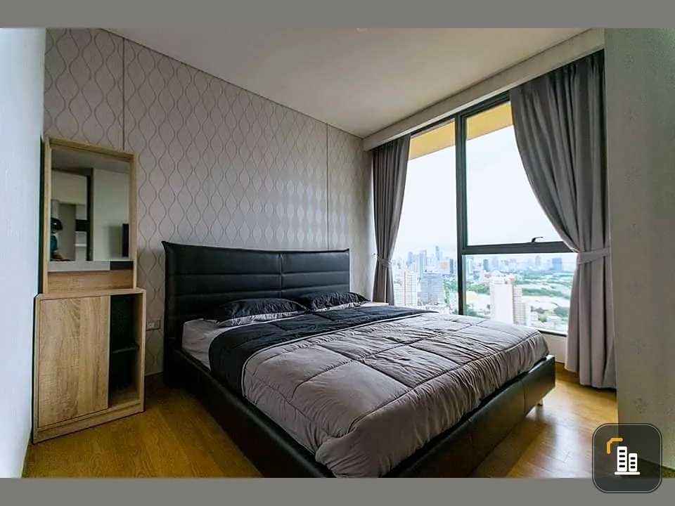For rent, The Lumpini 24, 29th floor, fully furnished. furnished with electrical appliances You can't miss anything.