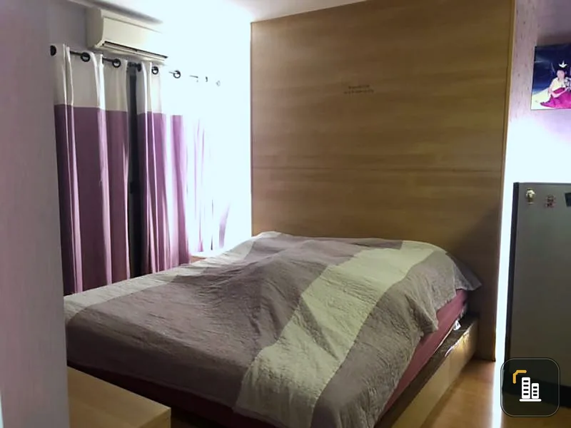 U Delight @ Chatuchak Station for sale, 2 bedrooms, cool room, not exposed to the sun. Fully furnished with beautiful built-in, don't miss it.