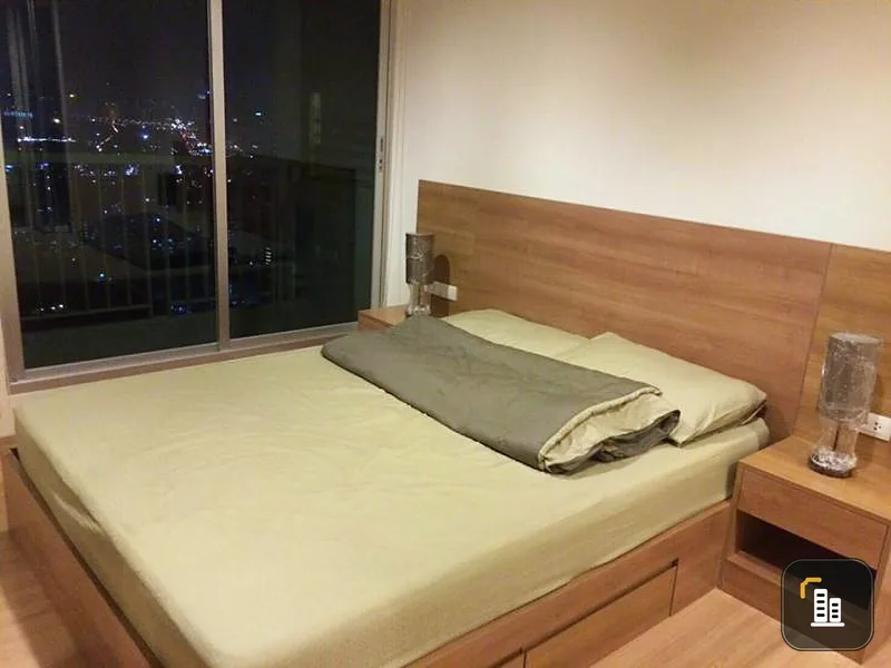 For rent Rhythm Phahon-Ari, beautiful room, good view, 1 bedroom, fully furnished, the most pleasant to live in. Hurry up, don't miss it.