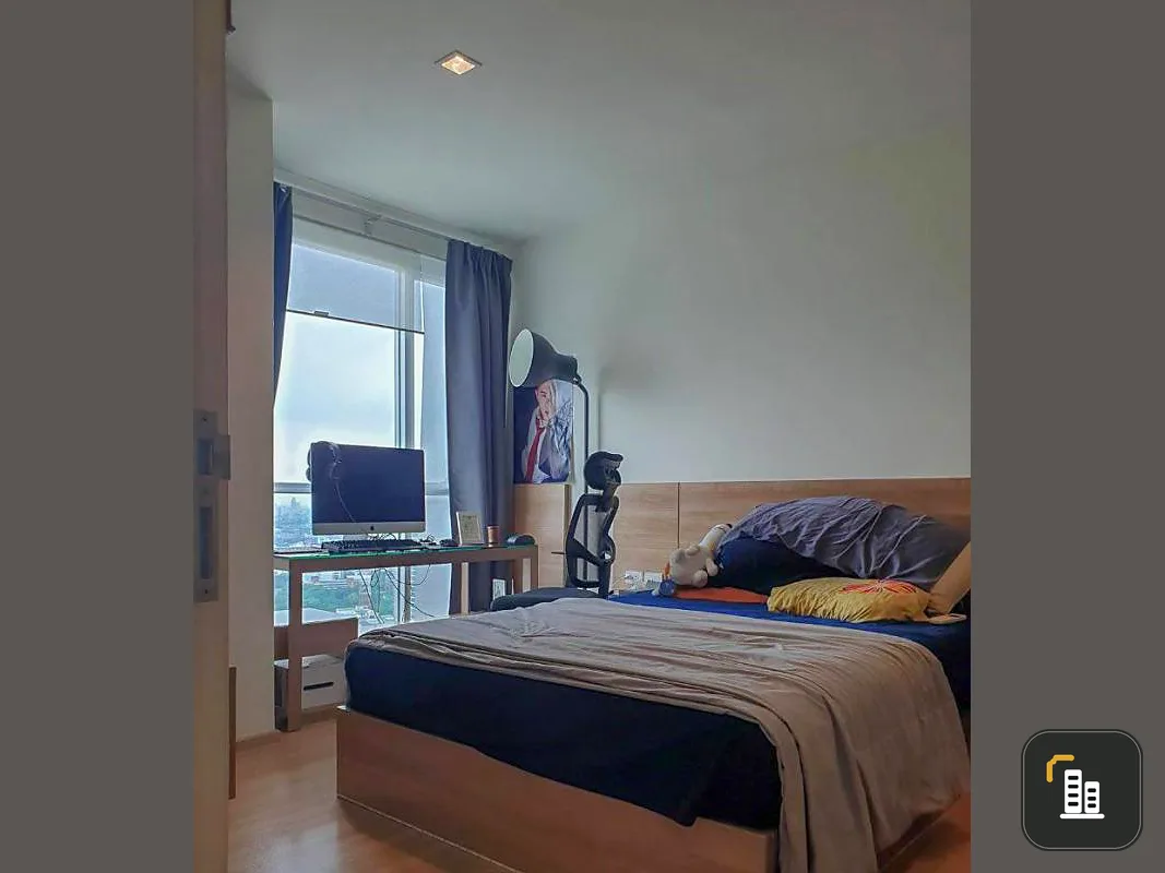 For sale and rent Rhythm Phahon-Ari, extremely beautiful room, very good view, 1 bedroom, fully furnished, whoever becomes the owner is guaranteed to