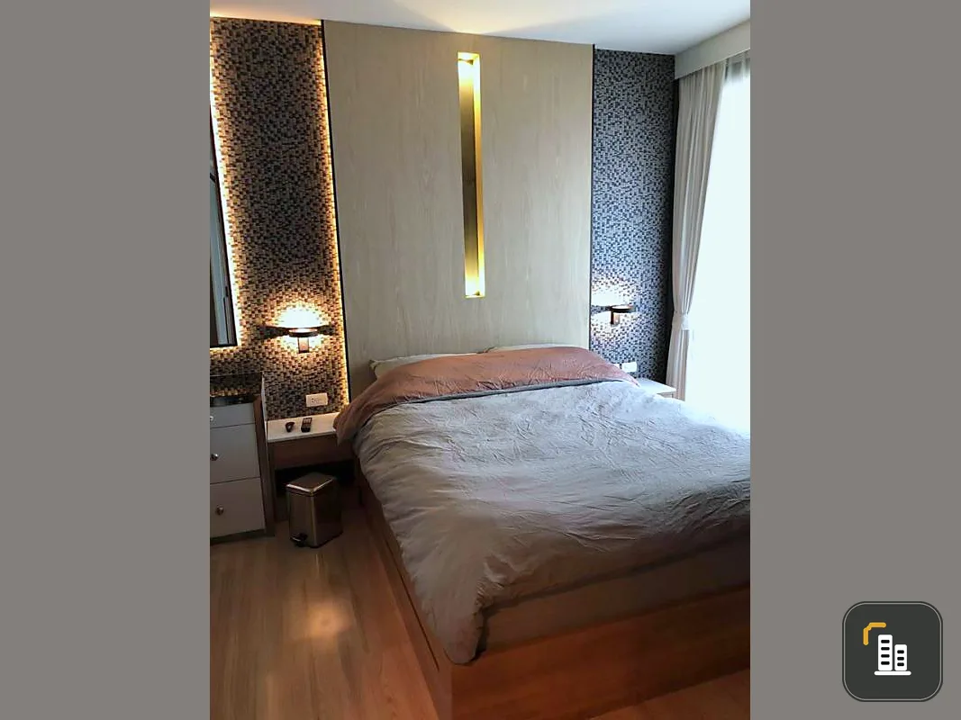 Very satisfying for rent Rhythm Phahon-Ari, luxuriously decorated room, 1 bedroom, fully furnished, great view, hurry up, you will regret it.