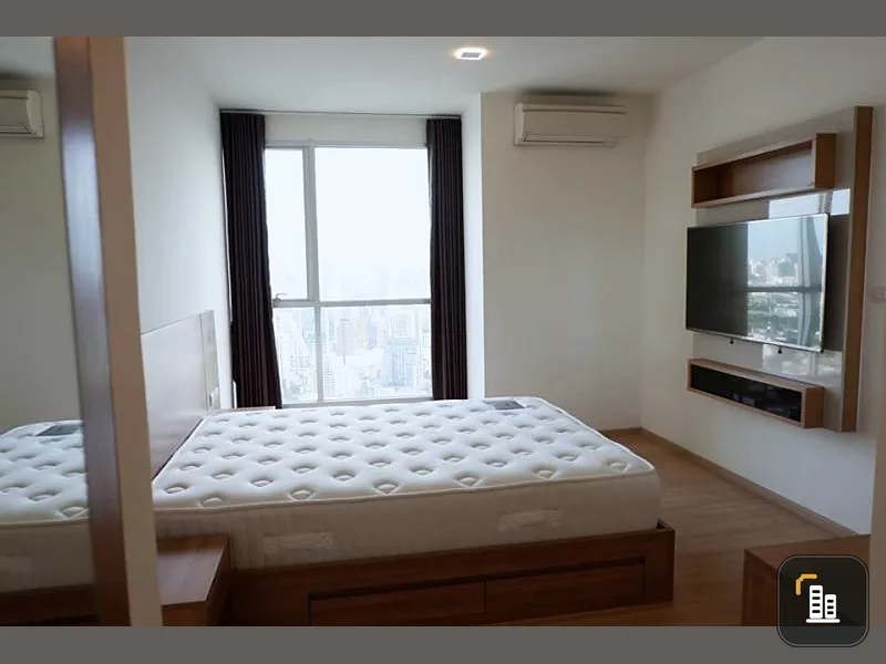 For rent Rhythm Phahon-Ari, beautiful room, very satisfying, good view, fully furnished, 1 bedroom, ready to move in. Book now, don't wait, hurry up.