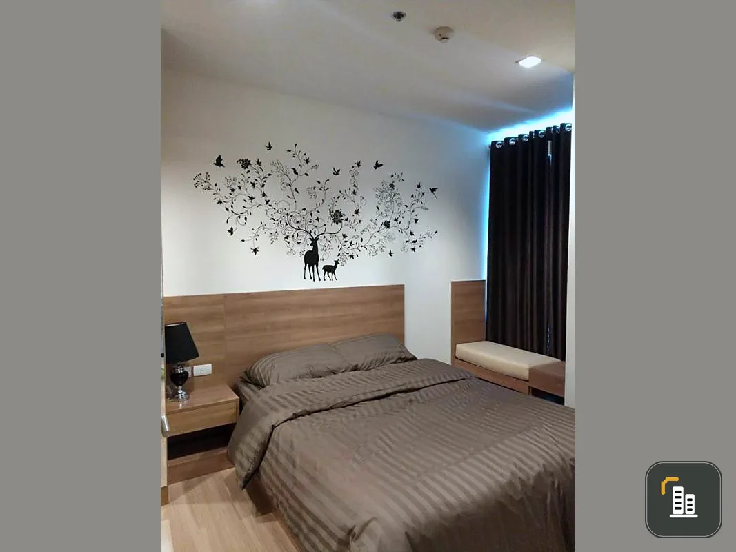 Rhythm Phahon-Ari for rent, 1 bedroom, 51st floor, great view, fully furnished, great atmosphere, book now, don't miss it.