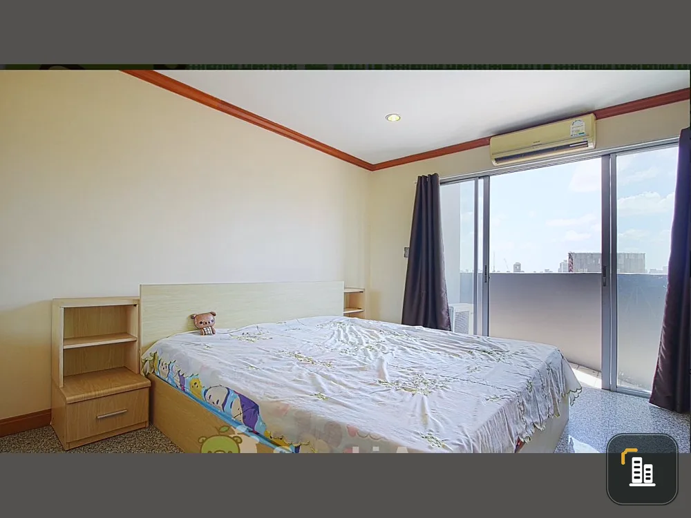 For rent urgently!! Wittayu Complex, 10th floor, city view with cool furniture You can just come in and move in!!