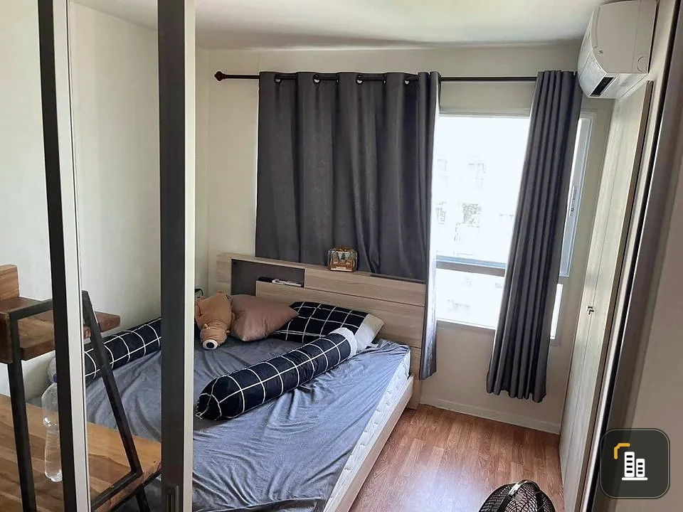 Condo for sale, Lumpini Ville Nakorn In-River View, 1 bedroom, 1 bathroom, 26 sqm, 22nd floor, Building B, must hurry to reserve