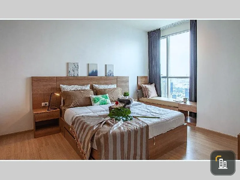For rent Rhythm Phahon-Ari, very luxurious room, 1 bedroom, fully furnished, good atmosphere, book now, don't wait, hurry up