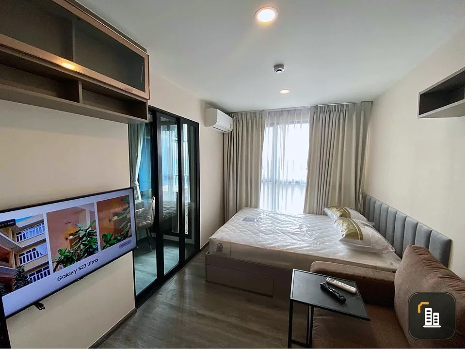 For rent, The Origin Onnut, 7th floor, south, innermost, quiet, most private with walk in closet, book now.