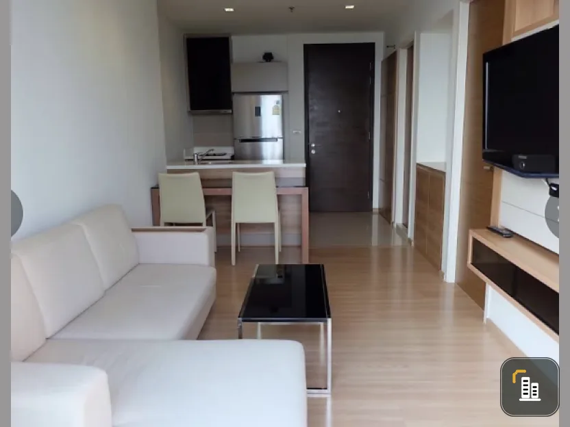 Rhythm Phahon-Ari for rent, decorated in brown tones, fully furnished, just one bag is ready.
