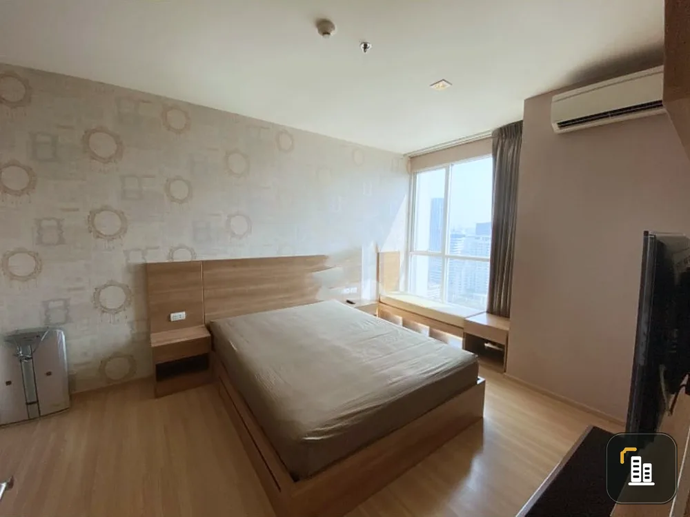 Sell/rent Rethm Phahon-Ari, beautiful room, fully furnished, high floor, good view, usable area of 45 sq.m., very satisfying.