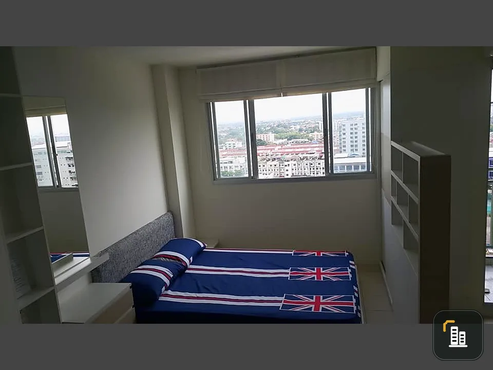Sell / rent Lumpini Condo Town Ramintra - Nawamin, ready to move in room. With furniture. Good price. Hurry up to reserve.