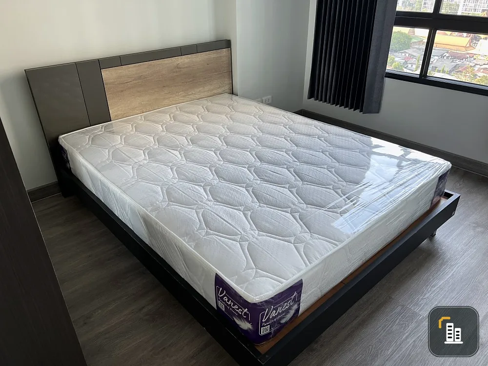 For rent, Artemis Bangkok project, ready to move in room Furnished + electrical appliances with high views. If interested, hurry up to reserve it.