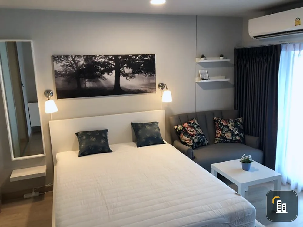 For rent, Lumpini Selected Sutthisan-Saphan Khwai, great decoration, walk-in closet, great view, no blocking.